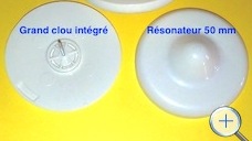 badge
                        antivol macaron de 50 mm