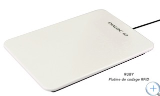 Platine de codage
                        programmation étiquettes rfid